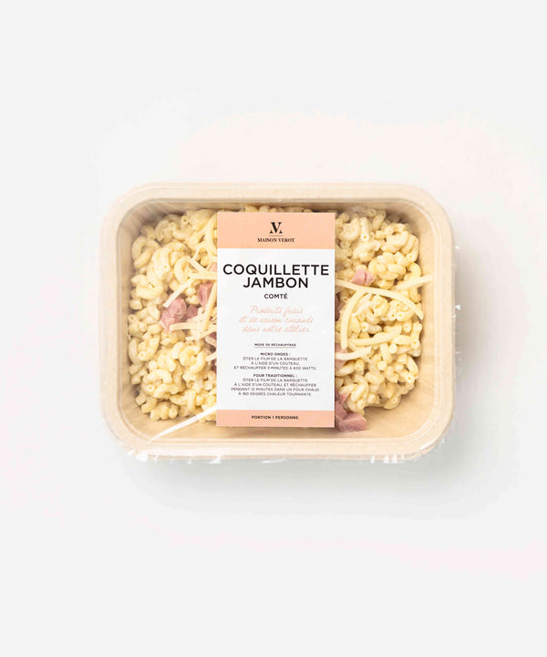 Coquillette Jambon Comté