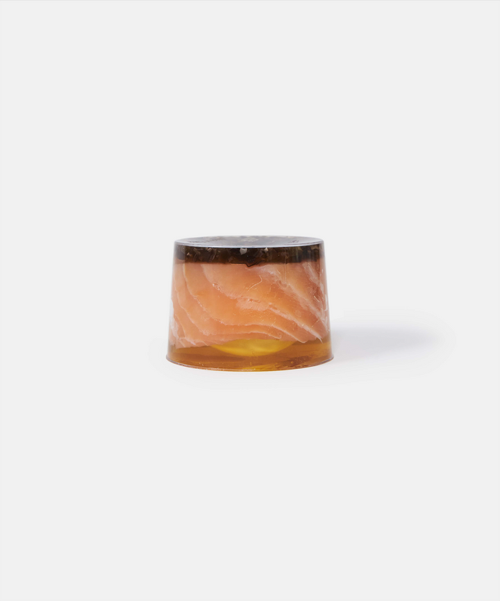 Oeuf en gelée saumon - Maison Verot, charcuterie, livraison